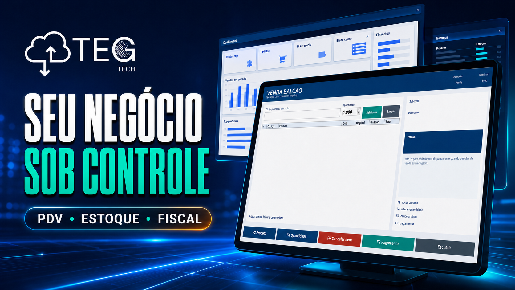 Capa do vídeo de apresentação do TeG Software